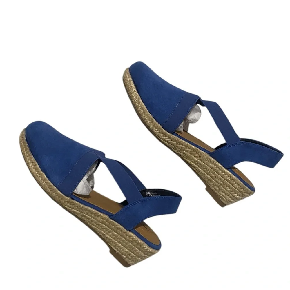 Comfortview Women's Wide Width The Elodie Espadrille new with out tags.